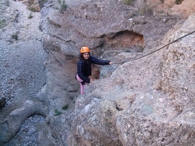Haciendo escalada en barcelona